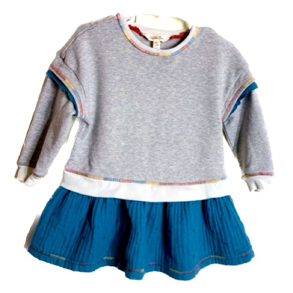 MATILDA JANE Just Imagine Mila
Sweatshirt Dress Very Soft & Comfy Girl’s Size 2 - Picture 2 of 7